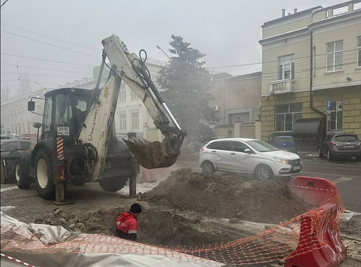 Вчерашний инцидент на теплотрассе в центре Ростова-на-Дону получил продолжение