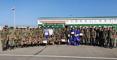 Прошли первые в Южном военном округе соревнования по казачьим видам спорта