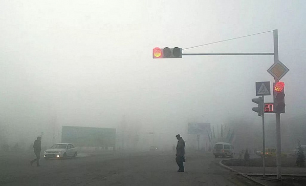 На дорогах Ростова прогнозируют туман и гололед