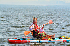 31 08 2025 Дед Мазай, фараоны и эльфы проплыли на сапах по Дону