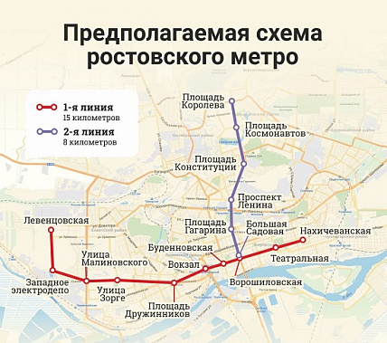 Проект ростовского метро