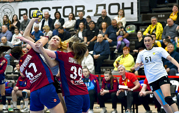 Гандболистки «Ростов-Дона» в упорном интересном домашнем матче уступили московскому ЦСКА