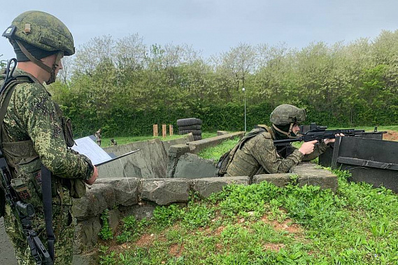   Вчера — допризывники, сегодня - стрелки