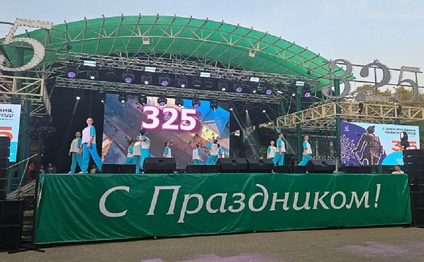 Вчера в таганрогском парке им. Горького. Фото из телеграм-канала главы администрации Таганрога А. Фатеева.