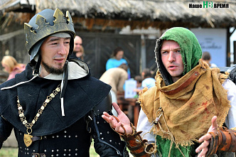 В Кумженской роще организовали «Рыцарский стан»