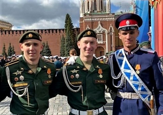Донские юнармейцы приняли участие в Параде Победы в Москве