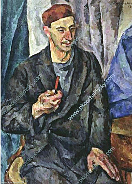 Портрет Германа Федорова написан в 1919 году.