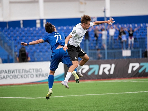 Футболисты песчанокопской «Чайки» на выезде разошлись миром с хабаровским СКА