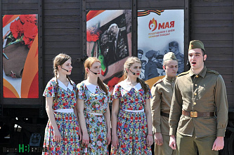 Поезд «Победа» прибыл в Ростов