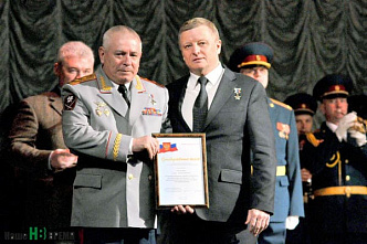 В Ростове отметили День войск национальной гвардии.