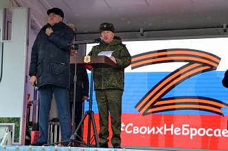 14 12 2024 Взору новочеркассцев представили трофейное вооружение
