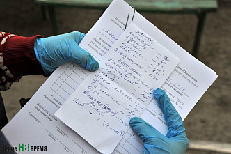 Фотохроники самоизоляции. Шахты: маски и дезсредства есть