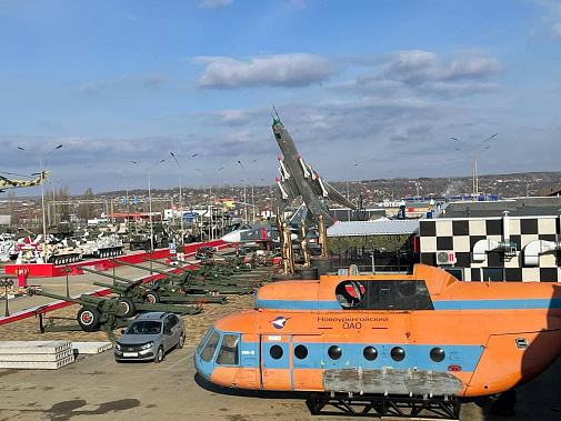 В каменском парке "Патриот" на борту вертолёта откроют для детей кафе "Улётное"