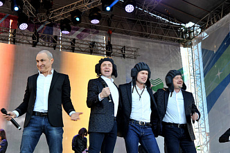 Хор Турецкого выступил на «Ростов Арене»