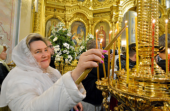 Православные отмечают Пасху