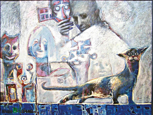 Кот Владимира РЯБЧИКОВА уже давно в музейном фонде.