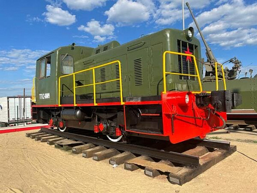 Экспонатом парка «Патриот» в Каменске будет локомотив
