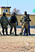 Трудовые будни спецназа