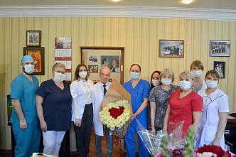 У Александра Акимовича Дюжикова – юбилей