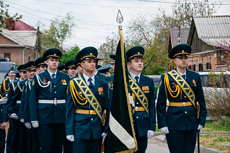 Состоялся мини-парад перед домом ростовского ветерана-фронтовика Павла Иванченко
