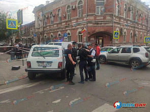 В центре Ростова сегодня звучали выстрелы