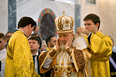 19 10 2025 Патриарх Кирилл освятил главный Храм Южного военного округа