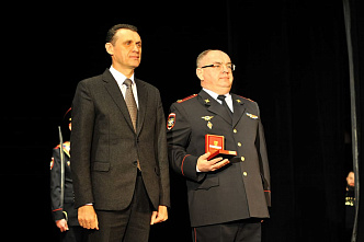 В Ростове сотрудники органов внутренних дел на транспорте отпраздновали профессиональный праздник