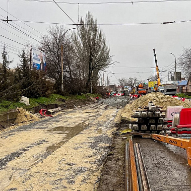 В Таганроге приступают ко второму этапу реконструкции трамвайного сообщения