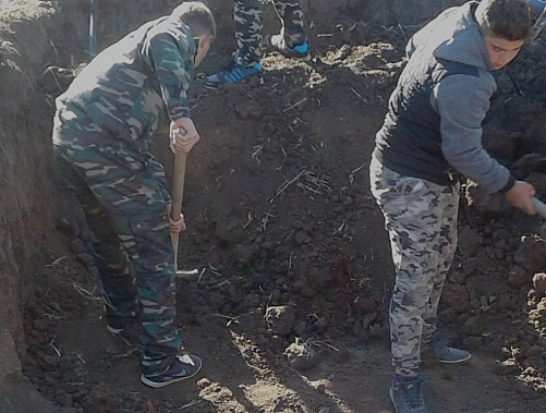 В хуторе Дукалов и его окрестностях  провели Вахту памяти