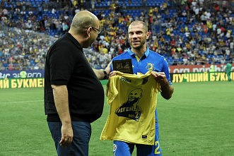 Тимофей Калачев сыграл прощальный матч за «Ростов»