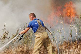 Как тушили Чистополье 