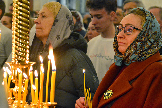 Ростовчане отмечают Рождество Христово