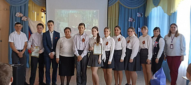 Большекрепинские школьники блеснули на конкурсе «Мы о войне стихами говорим»