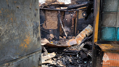 Пожилой мужчина стал жертвой пожара в Азовском районе 