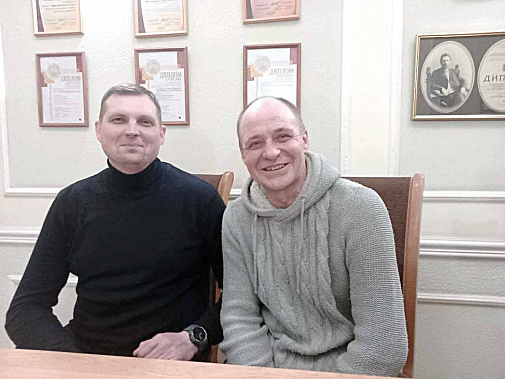 Игорь СОЛОНИН (слева) и Сергей МУСИЕНКО.