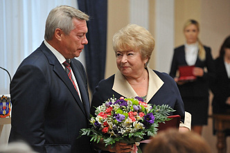 Вручение наград к Юбилею области