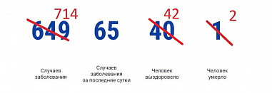 В Ростовской области выявили еще 65 случаев коронавируса