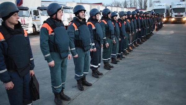 МЧС России доставило в Донбасс и на Украину 350 тонн гуманитарной помощи 