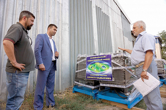 Луганщине — от братской Чечни