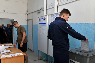 13 09 2025 Голосуют подопечные Областного ГУФСИН