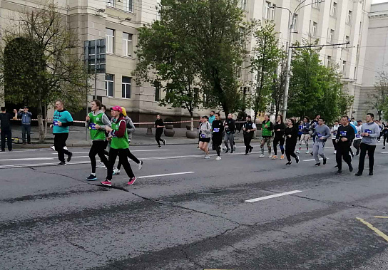 Сегодня утром стартовал легкоатлетический пробег «Ростовское кольцо»