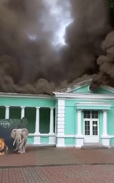 В зоопарке Ростова-на-Дону произошел пожар