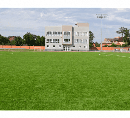 На ростовском стадионе «Локомотив» завершился капитальный ремонт футбольного поля