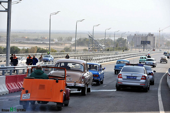 Главный въезд в Ростов открыт