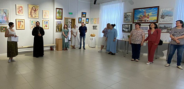 В Цимлянске открылась выставка «Святая Русь»