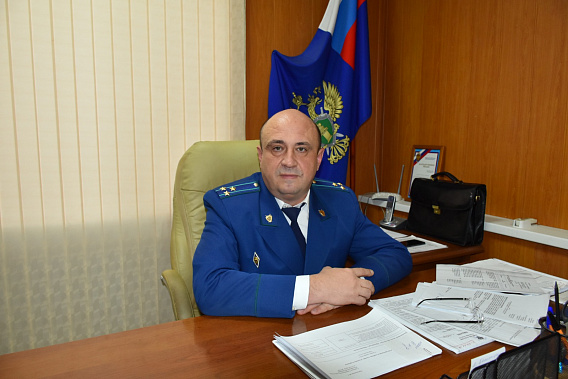 Старший советник юстиции Владислав Бондаренко назначен прокурором Зерноградского района