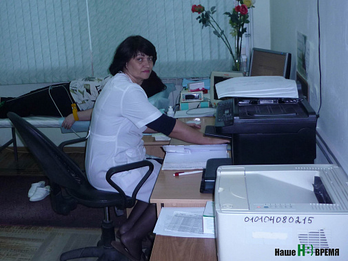 В этом кабинете за 20–25 минут можно многое узнать о своем здоровье. Валентина Григорьевна: «К нам приезжают не только из Ростова, но и из Тюмени, Подмосковья, Ингушетии».