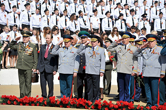 В преддверии Дня Победы. 