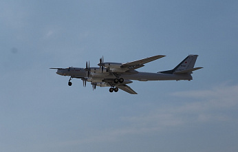 Продолжаются испытания модернизированного ракетоносца Ту-95МСМ