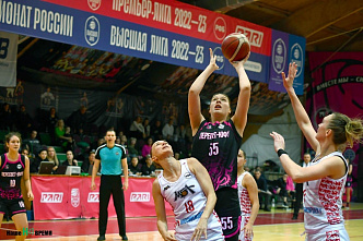 БК «Пересвет – ЮФУ» дома уступает баскетболисткам столичного МБА